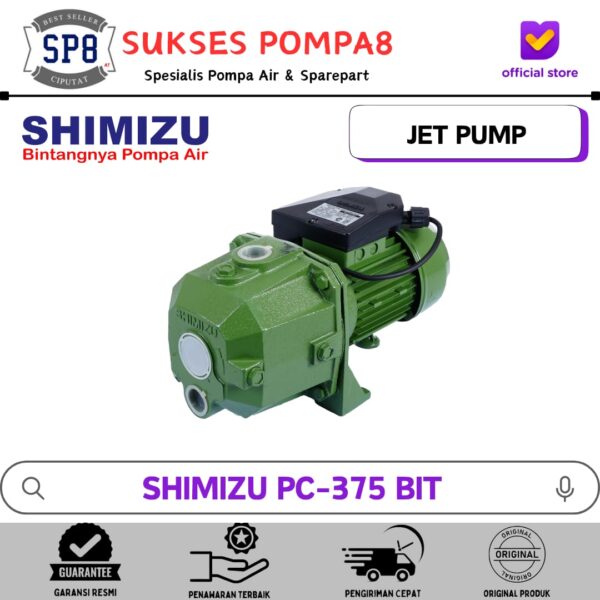 Pompa Air Shimizu PC-375 BIT(NT) Otomatis / Pompa Air Jet Pump