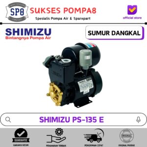 Pompa Air Shimizu PS-135 E Otomatis / Pompa Air Sumur Dangkal