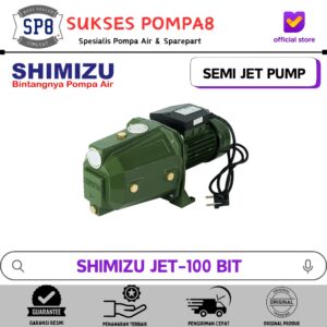 Pompa Air Shimizu JET-100 BIT Non Otomatis / Pompa Air Semi Jet