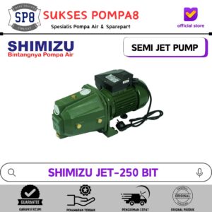 Pompa Air Shimizu JET-250 BIT Non Otomatis / Pompa Air Semi Jet