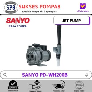 Pompa Air SANYO PDWH200B Non Otomatis / Pompa Air Jet Pump