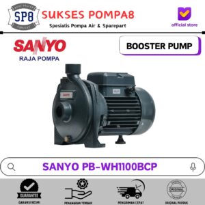 Booster Pump Sanyo PB-WH1100BCP Non Otomatis / Pompa Air Pendorong