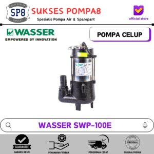 Pompa Celup Kolam WASSER SWP-100E / Submersible Pump 100W