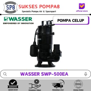 Pompa Celup Air Kotor Wasser SWP-500EA (AUTO) / Submersible Pump 500W