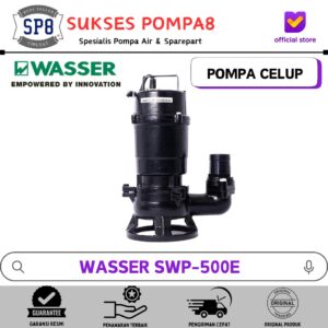 Pompa Celup Air Kotor Wasser SWP-500E / Submersible Pump 500W