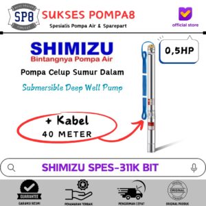 WhatsApp Image 2026-06-18 at 11.17.37 Submersible Pump SHIMIZU 0,5HP 3" SPES-311K BIT + Kabel / Pompa Satelit