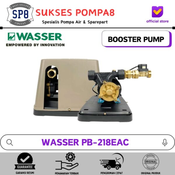 Pompa Air Booster Wasser PB-218 EAC Otomatis / Pompa Pendorong