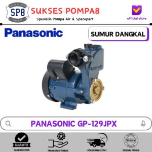 Pompa Air Panasonic GP-129 JPX Non Otomatis / Pompa Air Sumur Dangkal