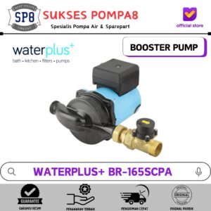 Booster Pump Waterplus+ BR-165 SCPA Otomatis / Pompa Air Pendoron