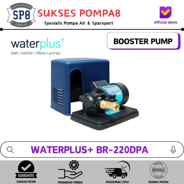 WhatsApp Image 2026-06-22 at 12.50.43 (1) Booster Pump Waterplus+ BR-220 DPA Otomatis / Pompa Air Pendorong