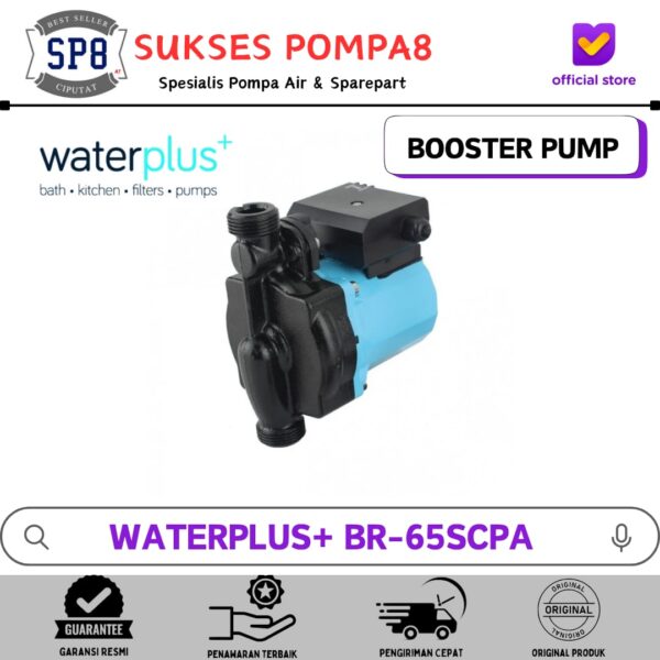 WhatsApp Image 2026-06-22 at 12.50.43 Booster Pump Waterplus+ BR-65SCPA Otomatis / Pompa Air Pendorong