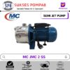 Pompa Air MC JMC 2SS Non Otomatis / Pompa Air Isi Ulang Stainless (RO) / Pompa Air Semi Jet
