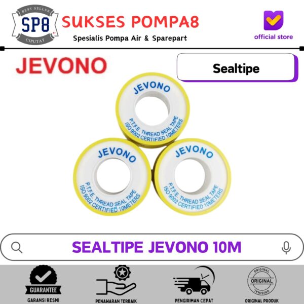 Sealtipe Jevono / Seal Tape Kran 10M