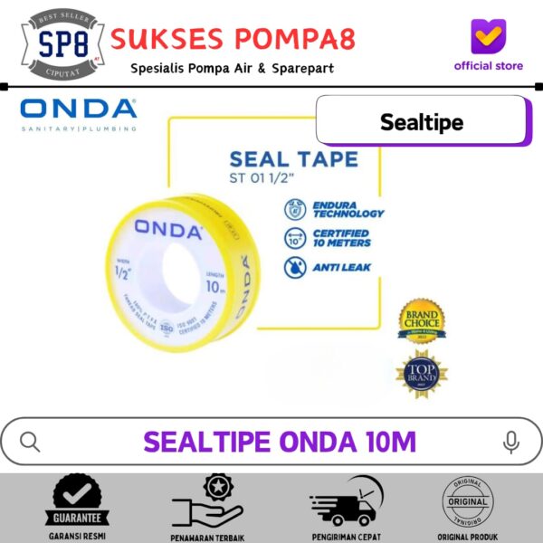 Sealtipe Onda / Seal Tape Kran 10M