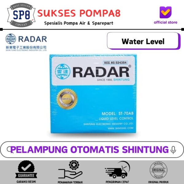 RADAR SHINTUNG ST-70AB pelampung toren otomatis