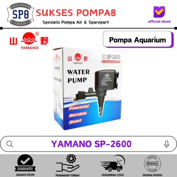 Mesin Pompa Aquarium YAMANO SP-2600 / Water Pump Aquarium