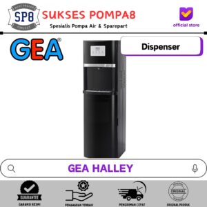 Dispenser Gea Halley Galon Bawah Warna Hitam