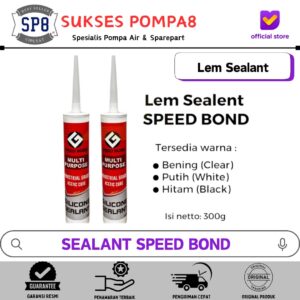 Lem Kaca Botol / Lem Sealant Silicone Asam / Lem Sealant - Clear / Bening