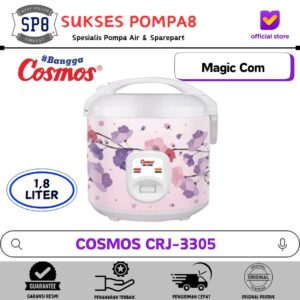 Cosmos Magic Com CRJ-3305 / Rice Cooker (1,8L) Surprice Series