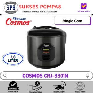 COSMOS Magic Com CRJ-3301N / Rice Cooker (1,8L) Black Series