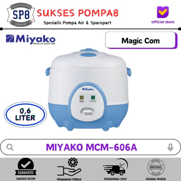 MIYAKO Magic Com MCM-606A / Rice Cooker (0,6L)