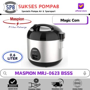 Maspion Magic Com MRJ-0623 BSSS New / Rice Cooker (0,6L) Stainless