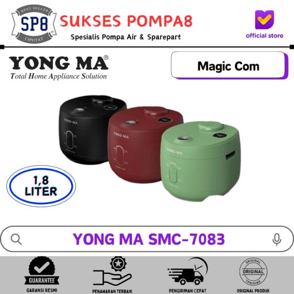 Yong Ma Magic Com SMC-7083 / Rice Cooker (1,8L)