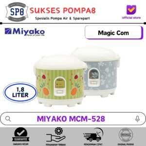 MIYAKO Magic Com MCM-528 Rice Cooker [1,8]