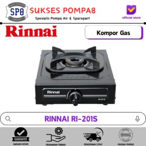 RINNAI RI-201S Kompor Gas 1 Tungku Ceflon