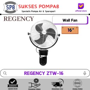 Kipas Tornado REGENCY Wall Fan 16 Inch ZTW16 / Kipas Angin Dinding