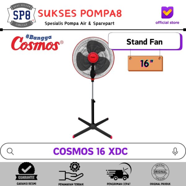 Kipas Angin Berdiri (Stand Fan) COSMOS 16XDC 16 Inch